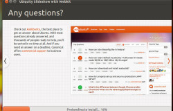 Установочные слайды в Ubuntu 11.10