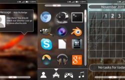 Концепт интерфейса Ubuntu Phone