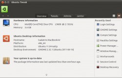 Доступна тестовая версия Ubuntu Tweak 0.6