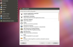 Стандартный рабочий стол в Ubuntu 11.10