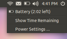 Индикатор питания в Ubuntu 11.10