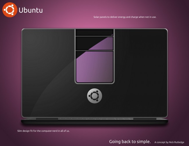 Концепт Ubuntu-ноутбука