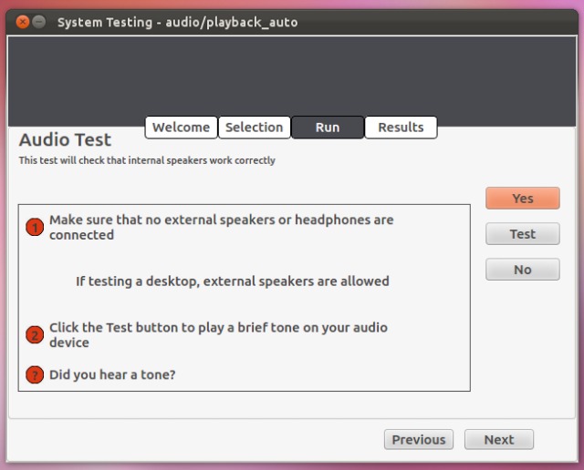 Переработано приложение System Testing