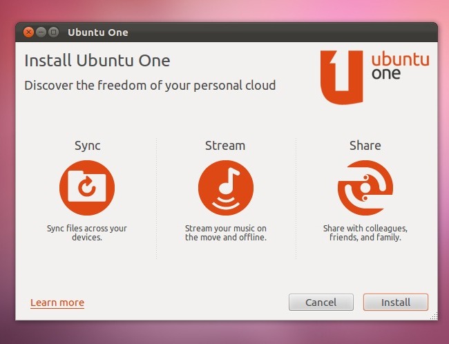 Переработан клиент Ubuntu One