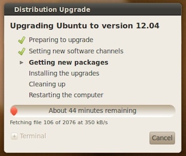 Обновляем Ubuntu 10.04 до 12.04