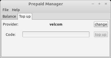 Prepaid Manager