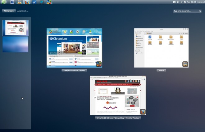 Linux Deepin 12.06