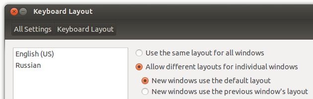 Старый баг Ubuntu с переключением раскладок клавиатуры