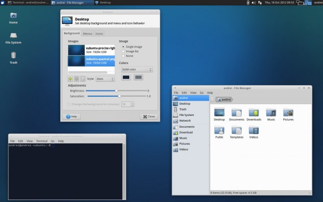 Релиз Xubuntu 12.10 с Xfce 4.10