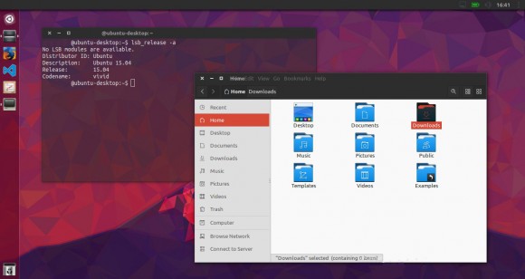 Nitrux Numix Ubuntu 15.04