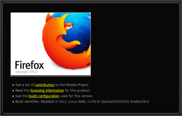 Firefox 39.0